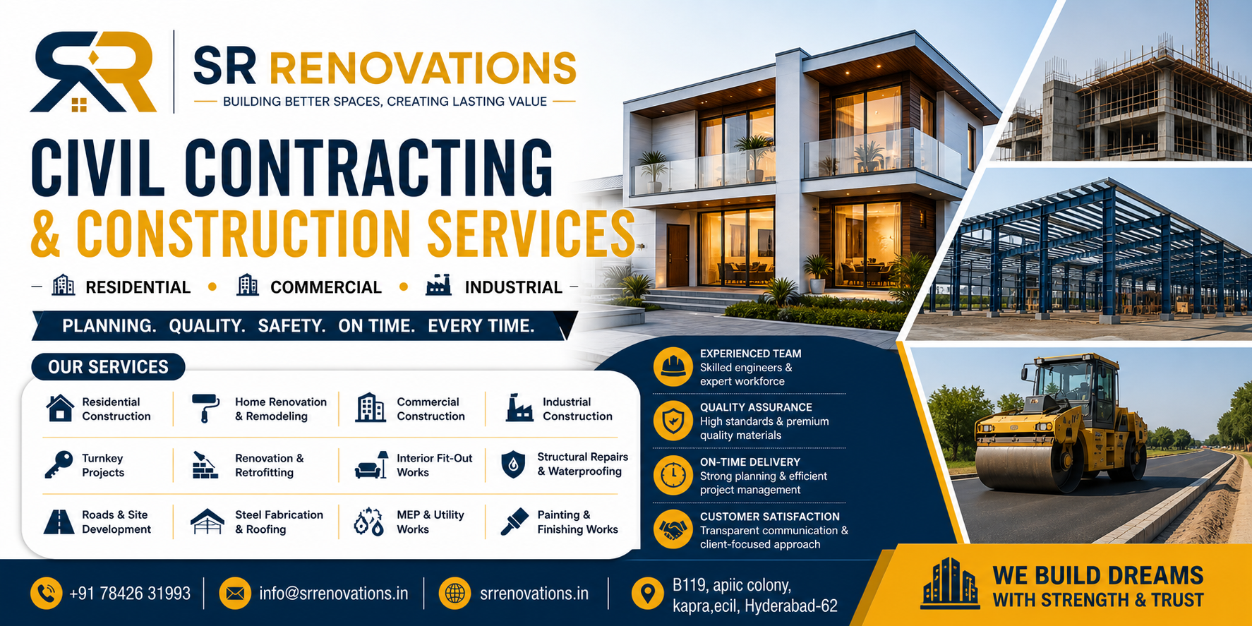 SR Renovations banner